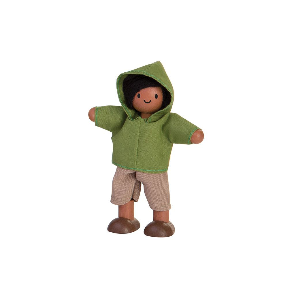 Medium-Tone Boy Figure