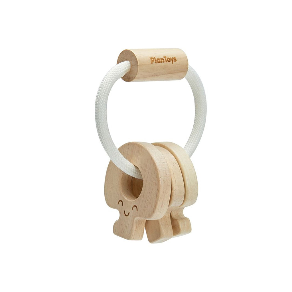 Baby Key Rattle Natural