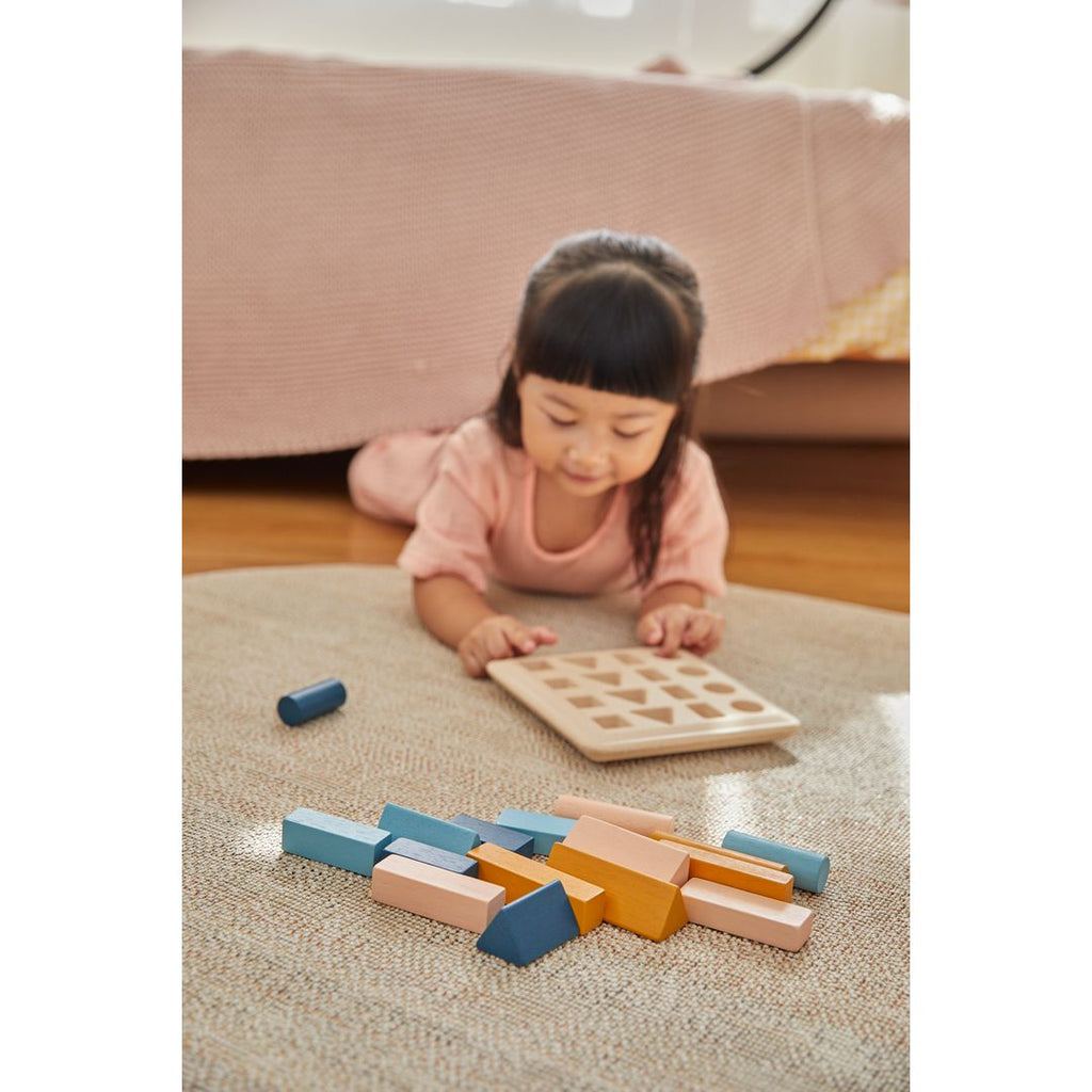Geometric Peg Board Orchard