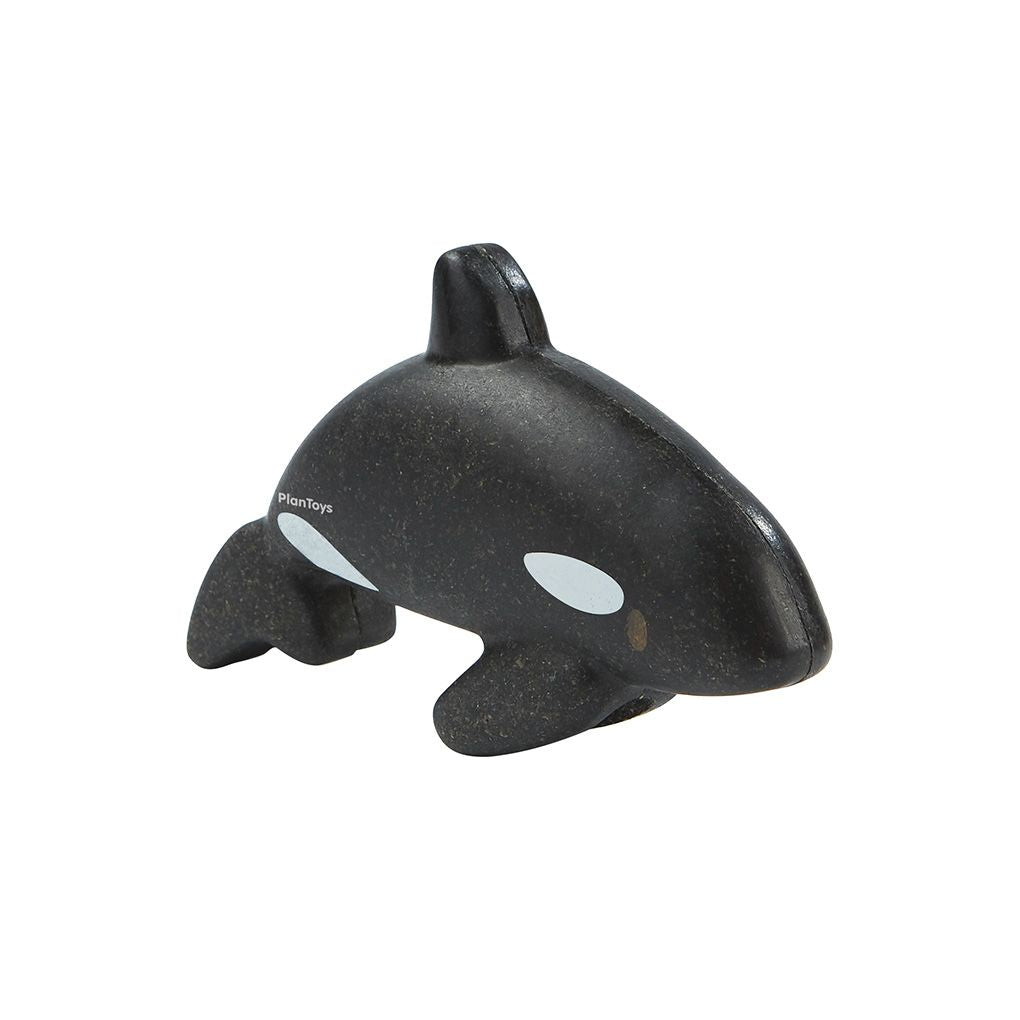 Wooden Orca Figure